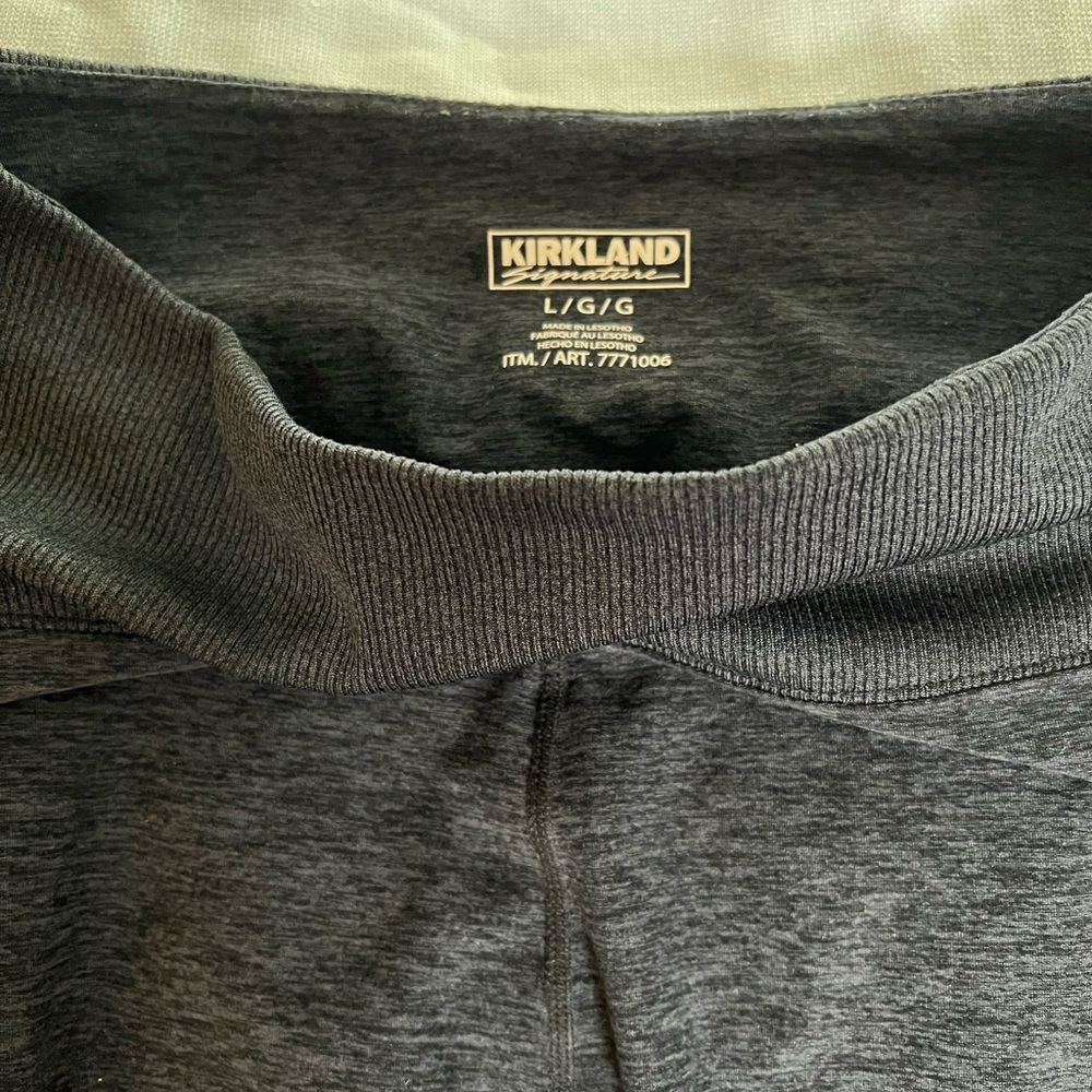 Kirkland Signature Charcoal Leggings